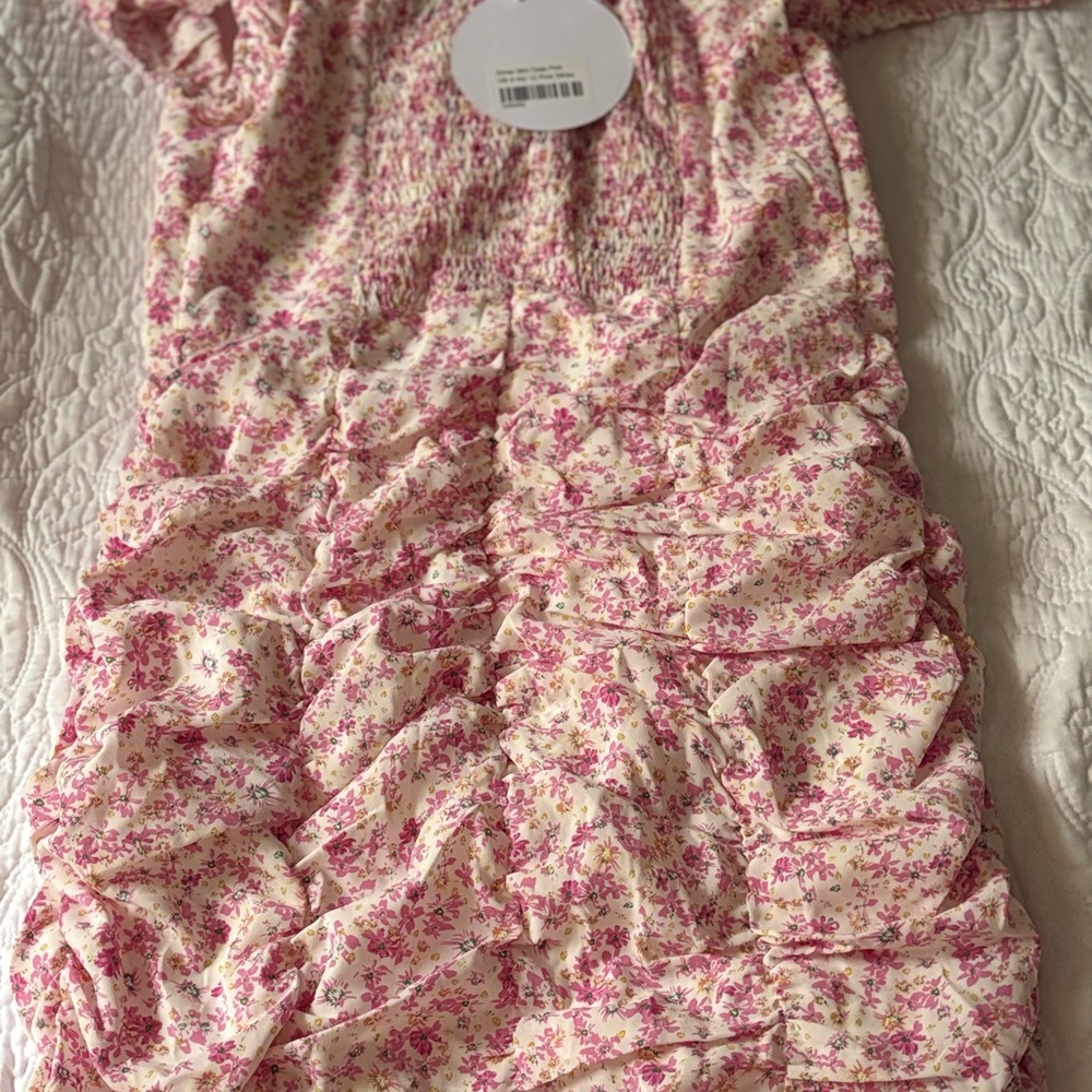 Princess Polly Pink Floral Midi Dress